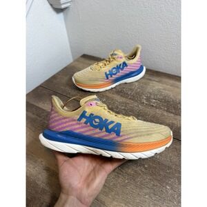 Women's SZ 9.5B Hoka Mach 5 Running Impala/Cyclamen colorway Model 1127894 ICYC